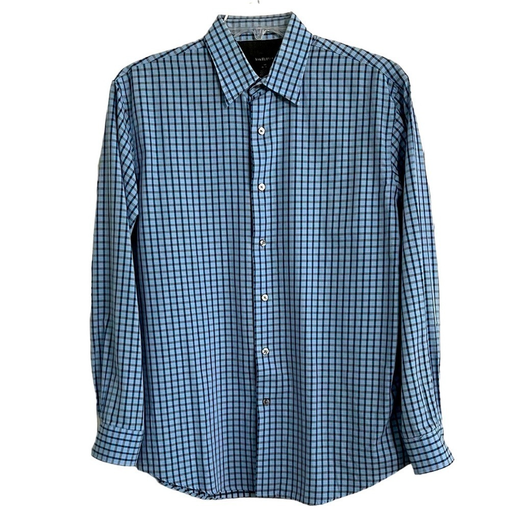 Van Heusen Button Down Dress Shirt Size Medium 15 - 15 1/2”